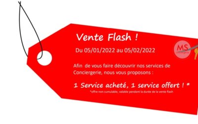 ⚠️VENTE FLASH MS CONCIERGERIE ⚠️